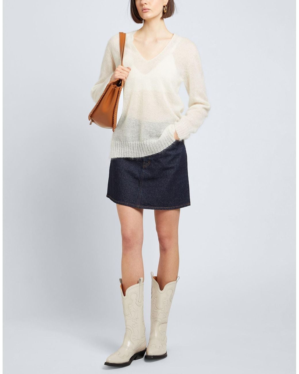 P.A.R.O.S.H. White Sweater