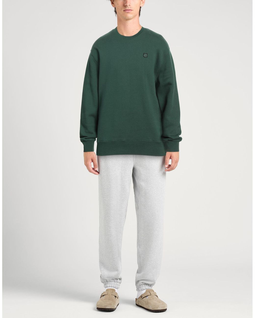 Maison Kitsuné Green Sweatshirt for men