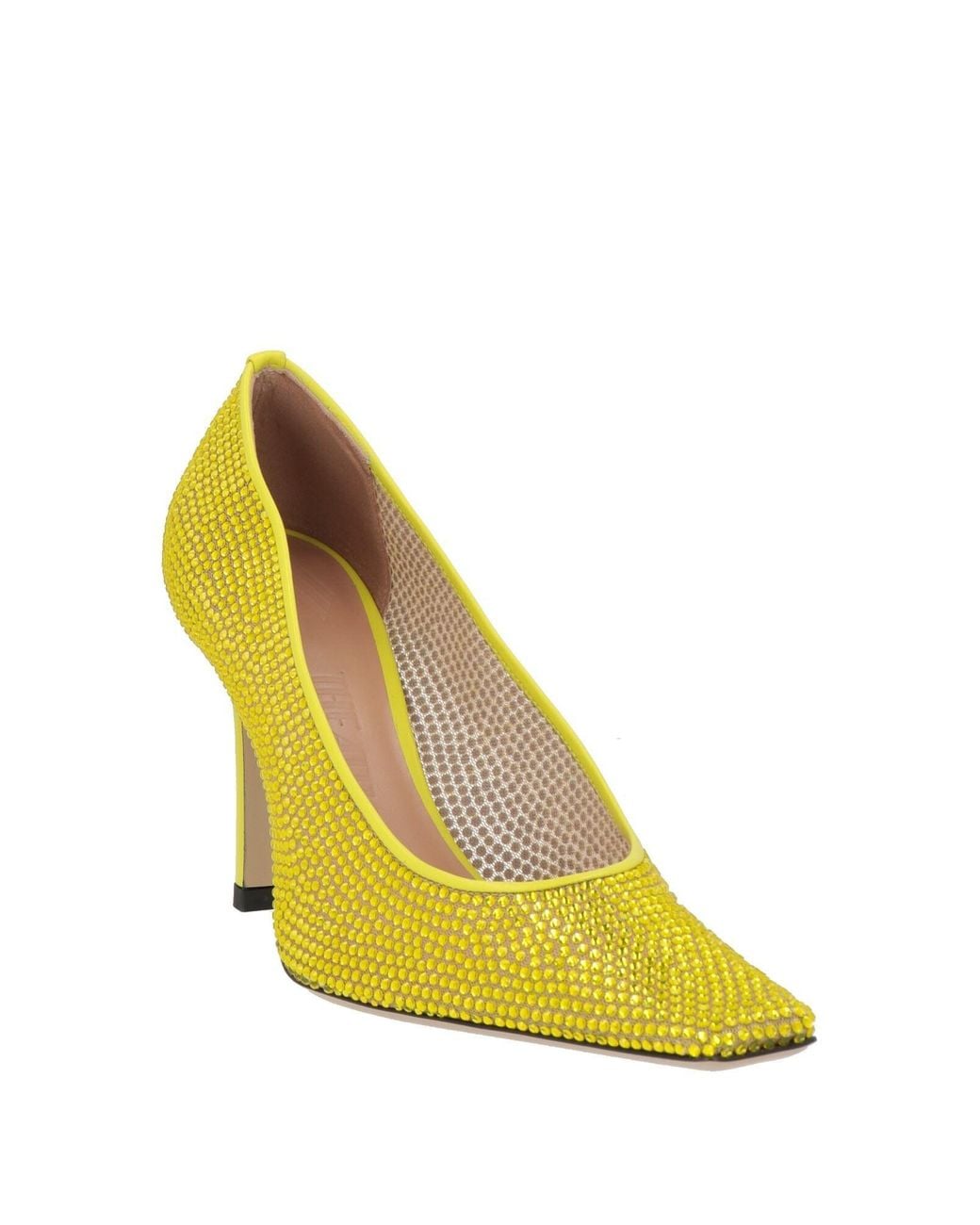 The Attico Yellow Pumps