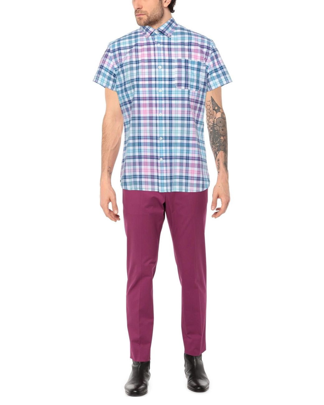 Woolrich Blue Shirt for men