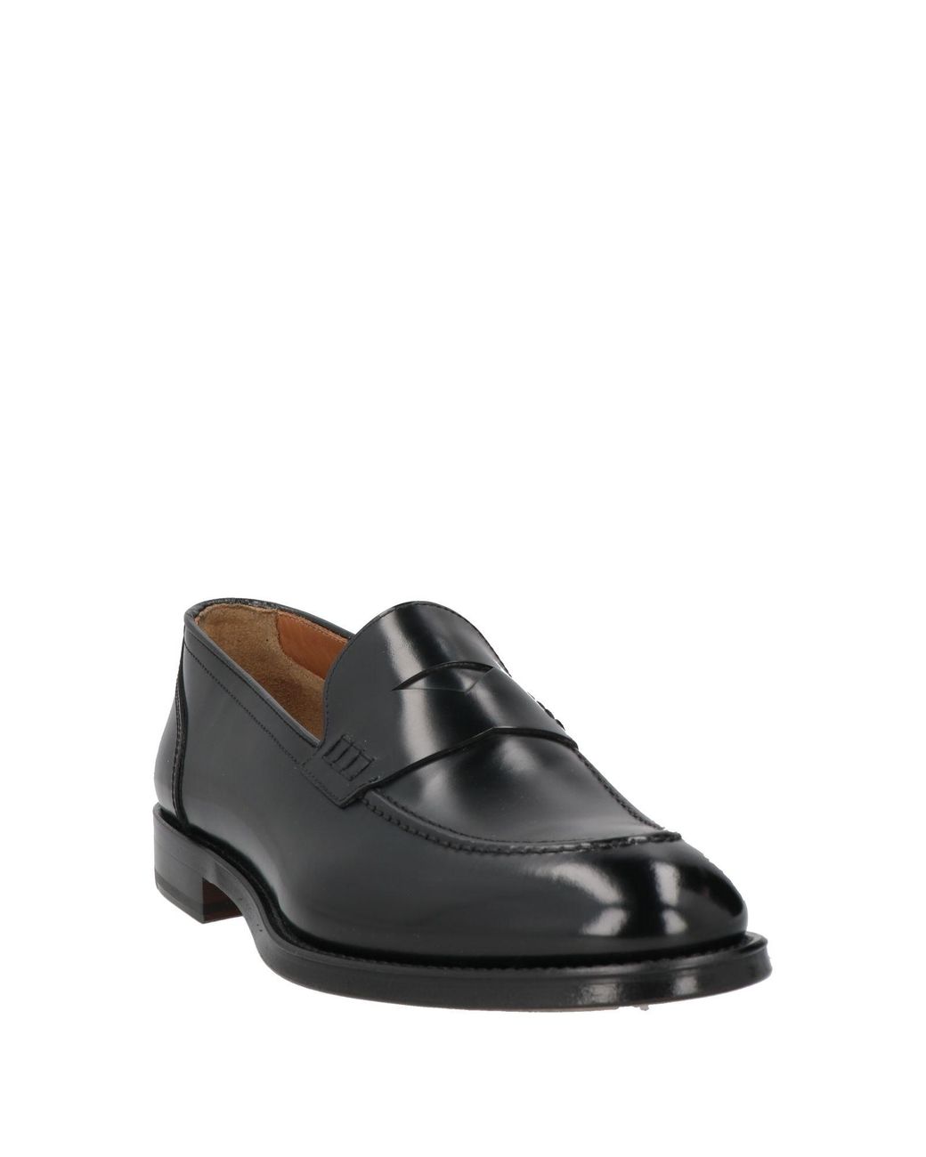 Doucal's Black Loafers Leather for men