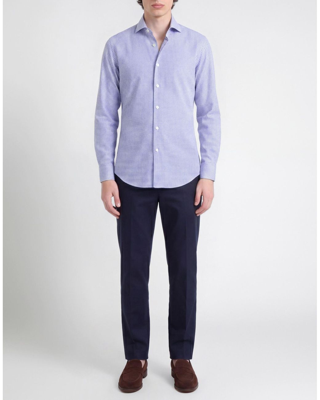 Truzzi Blue Shirts for men