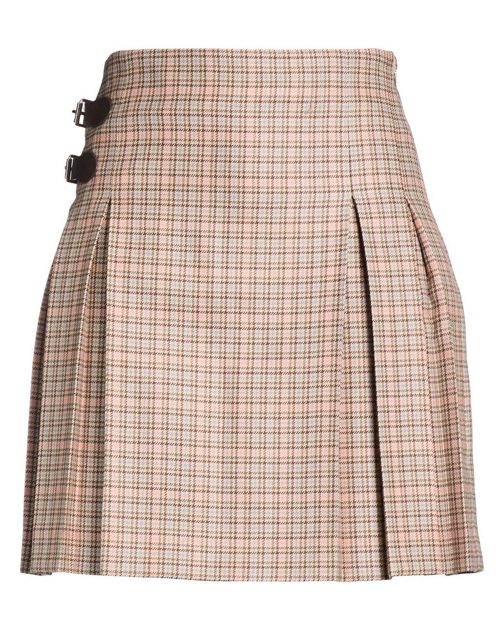 Really Wild Clothing Natural Mini Skirt Wool