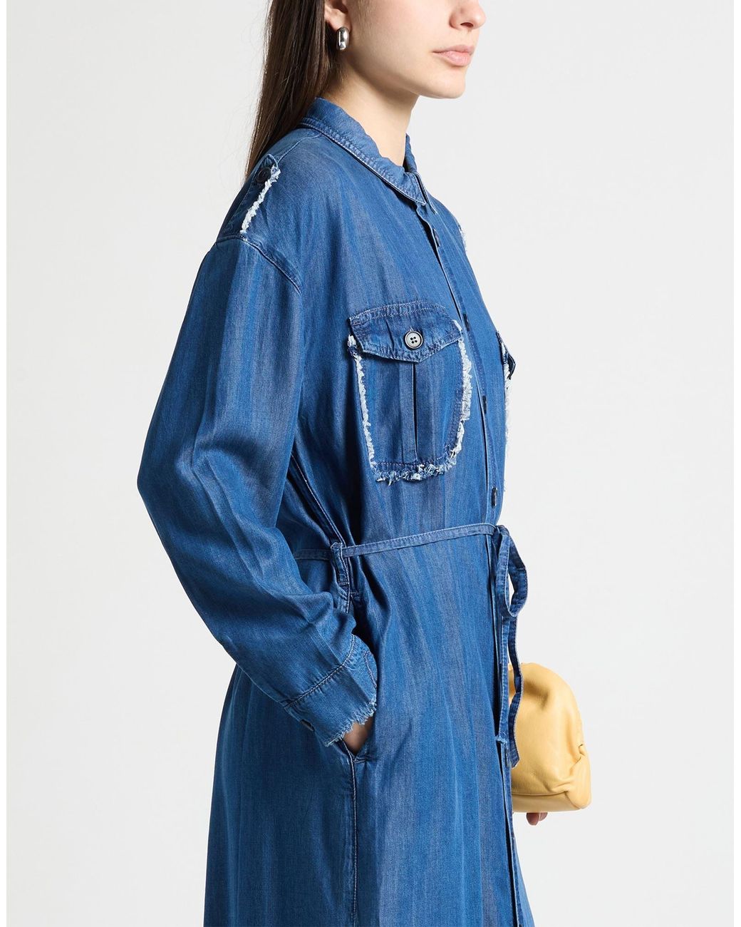 Max & Moi Blue Maxi Dress