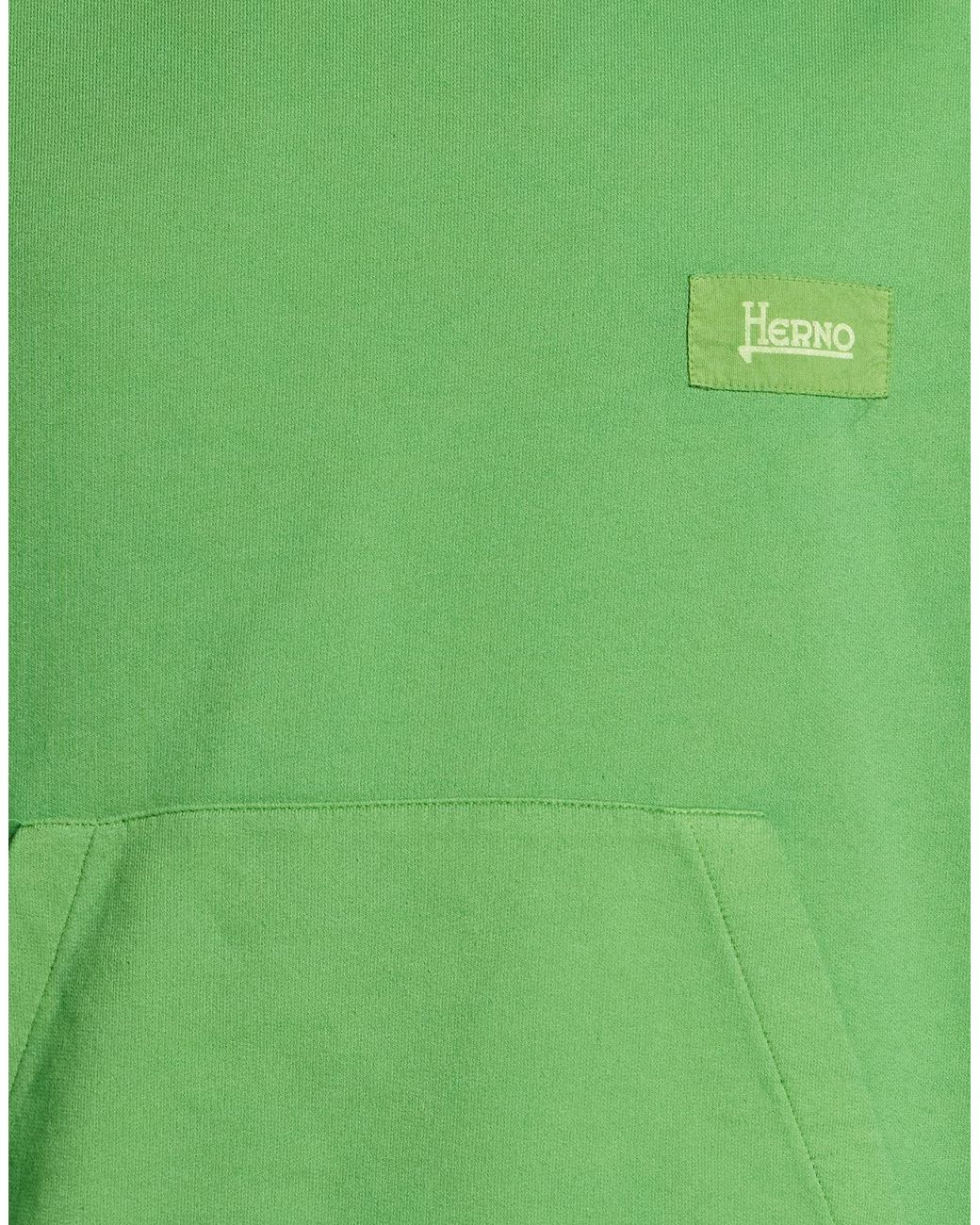 Herno Green Sweatshirt for men