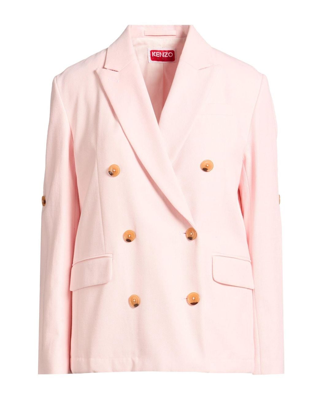 KENZO Pink Blazer Cotton