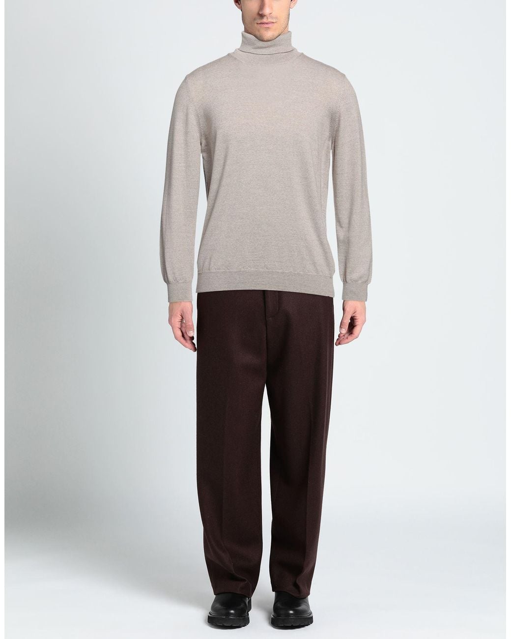 Gran Sasso Gray Turtleneck for men