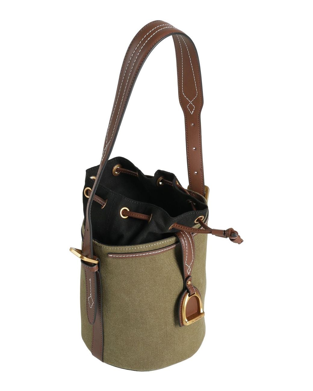 La Martina Green Shoulder Bag