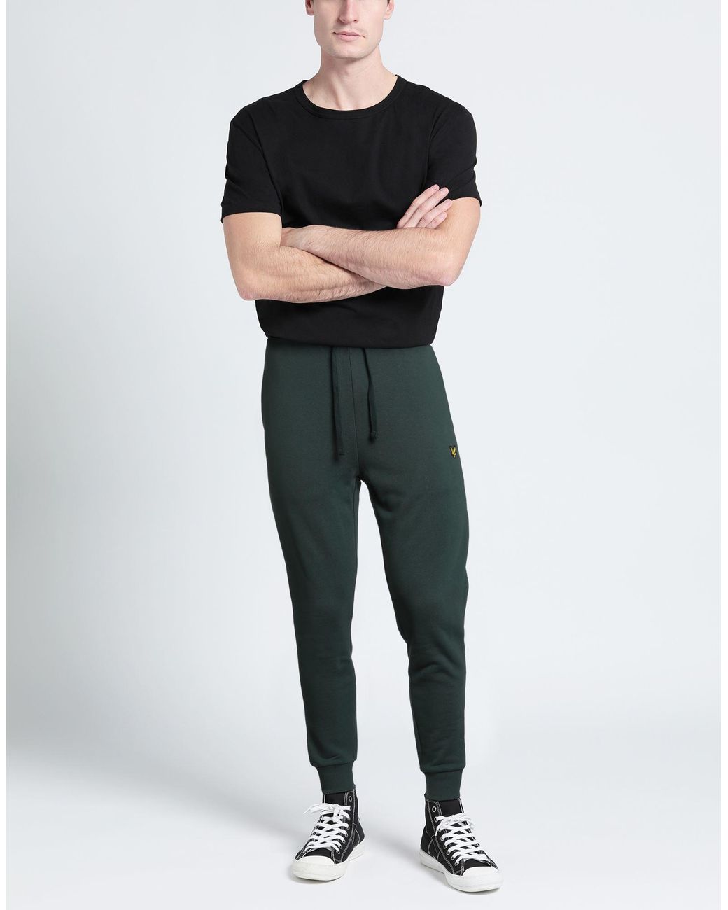 Lyle & Scott Green Trouser for men