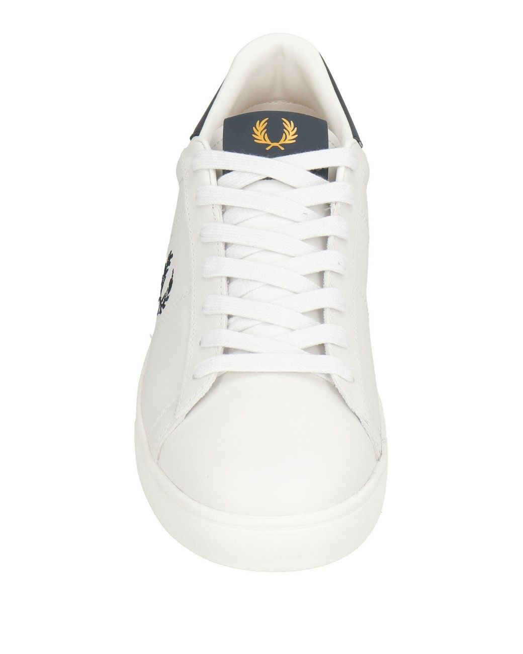 Fred Perry White Sneakers Leather for men