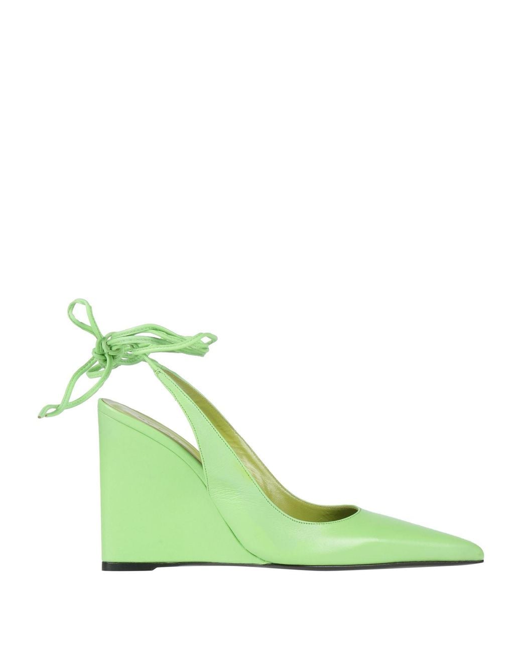 By Far Green Pumps