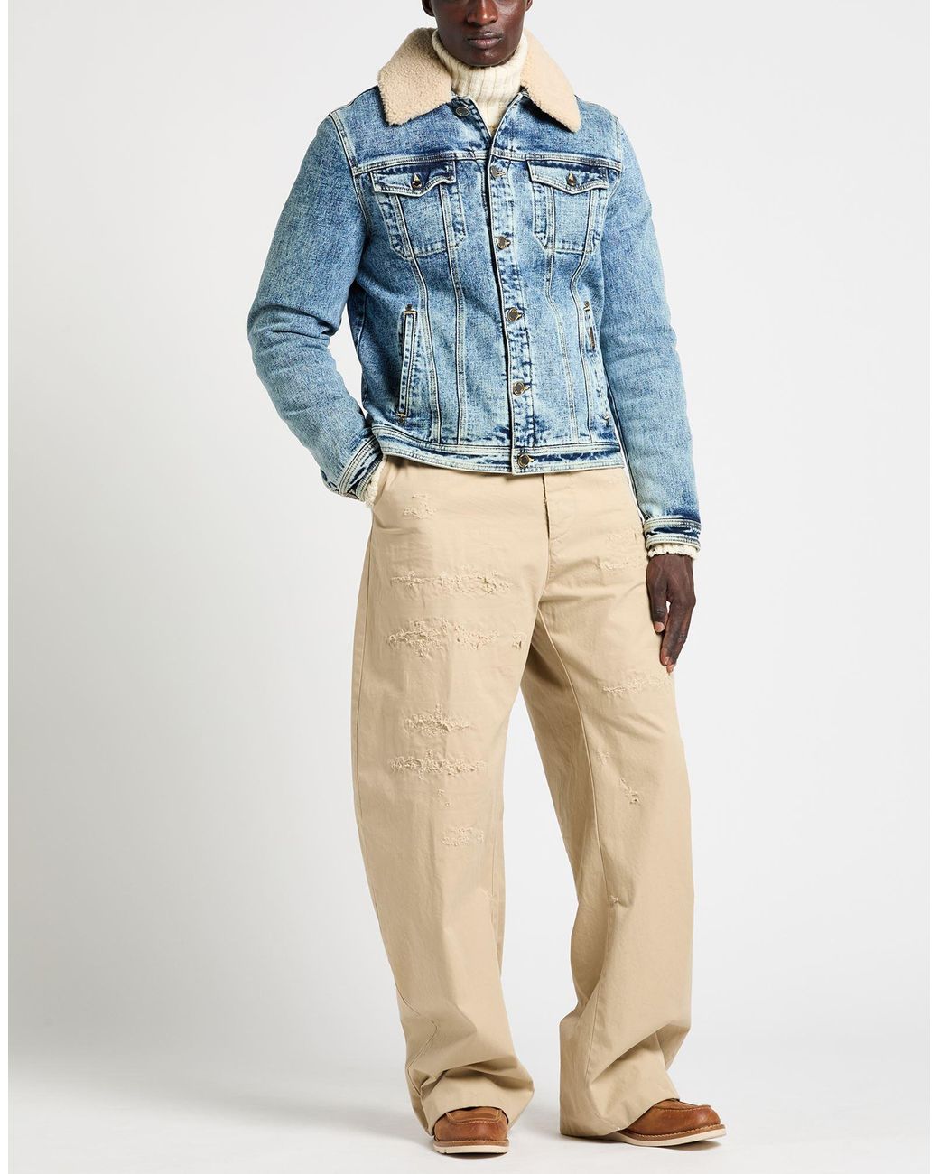 Moorer Blue Puffer for men