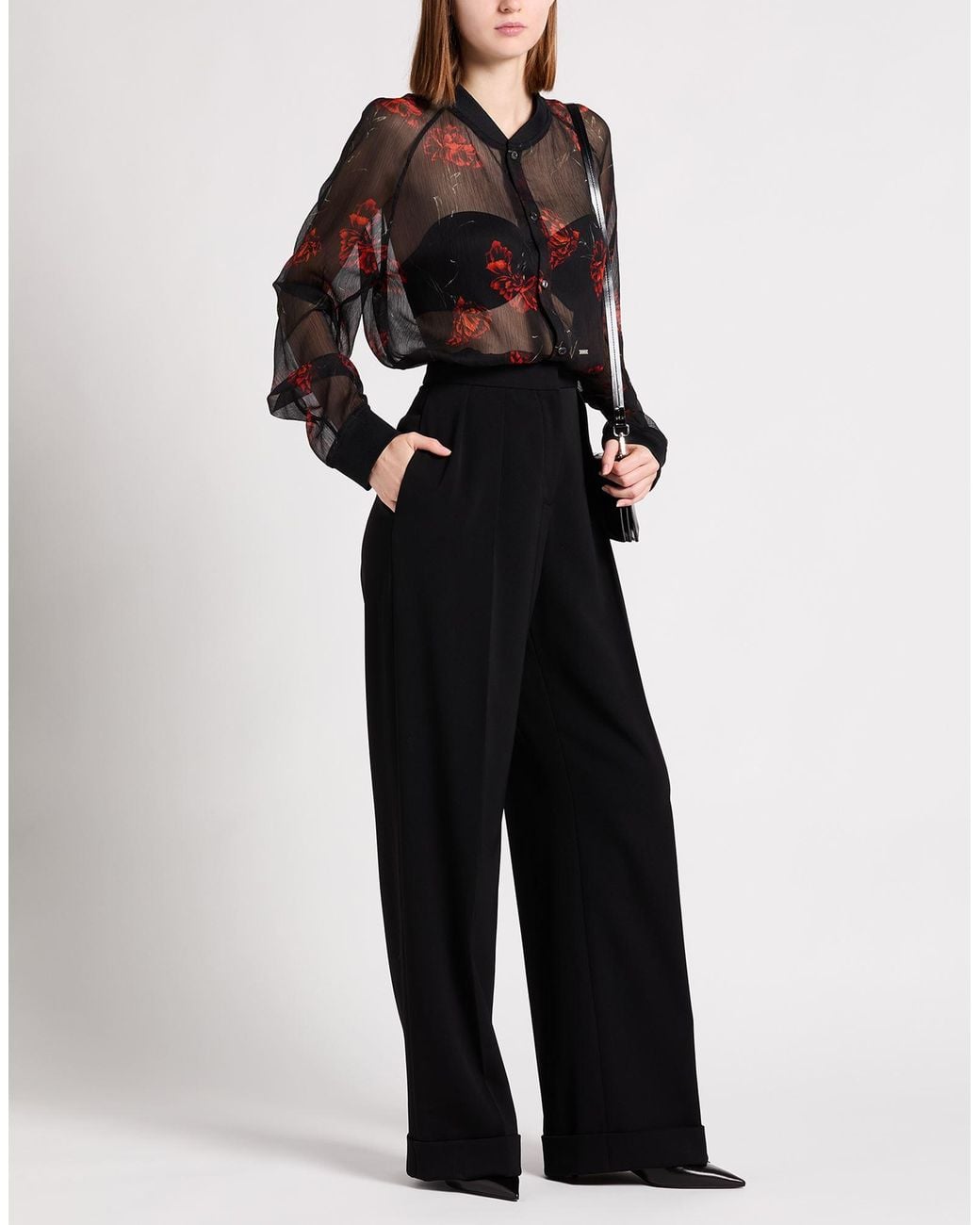 DSquared² Black Shirt Polyester