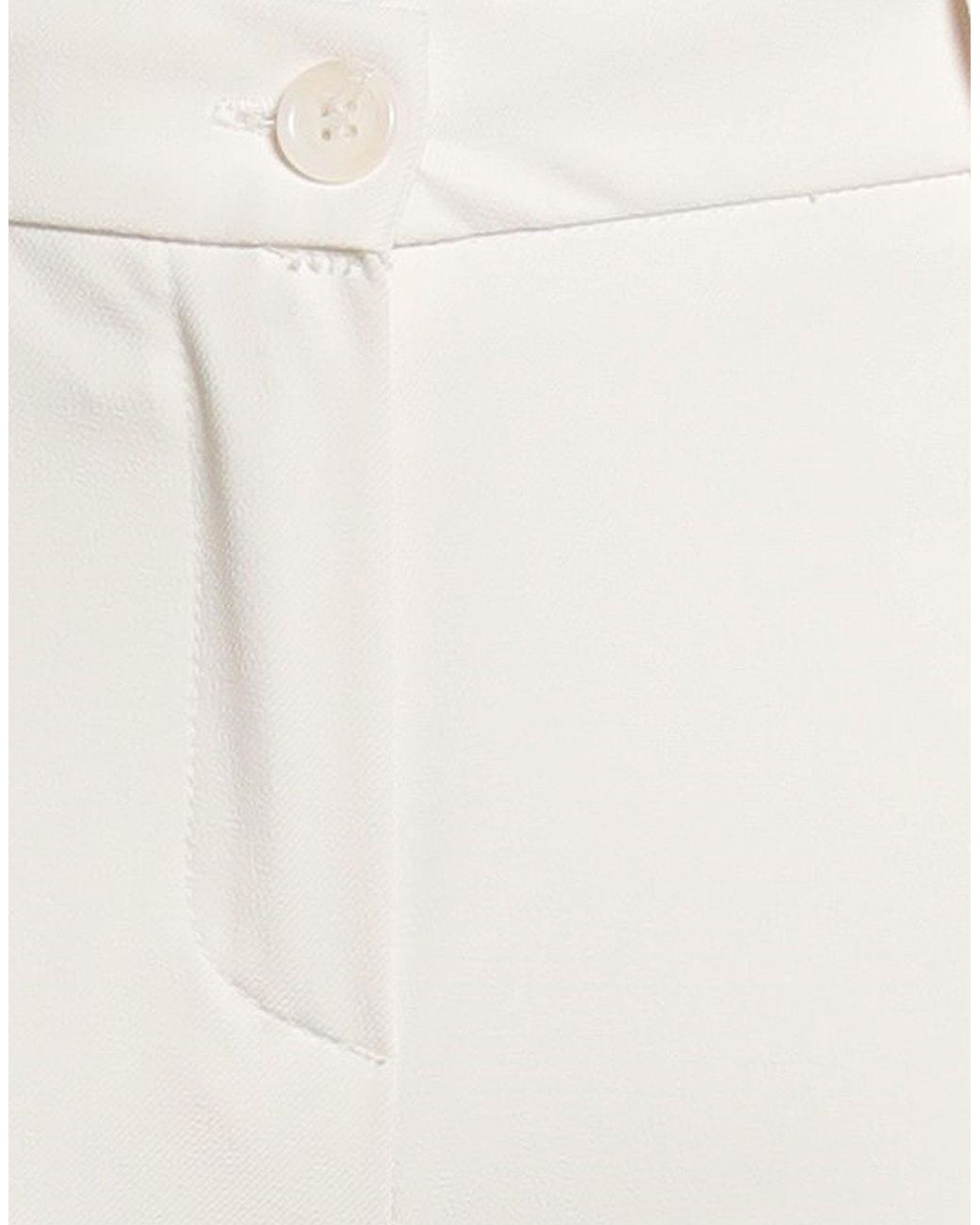Dixie White Pants Polyester, Elastane
