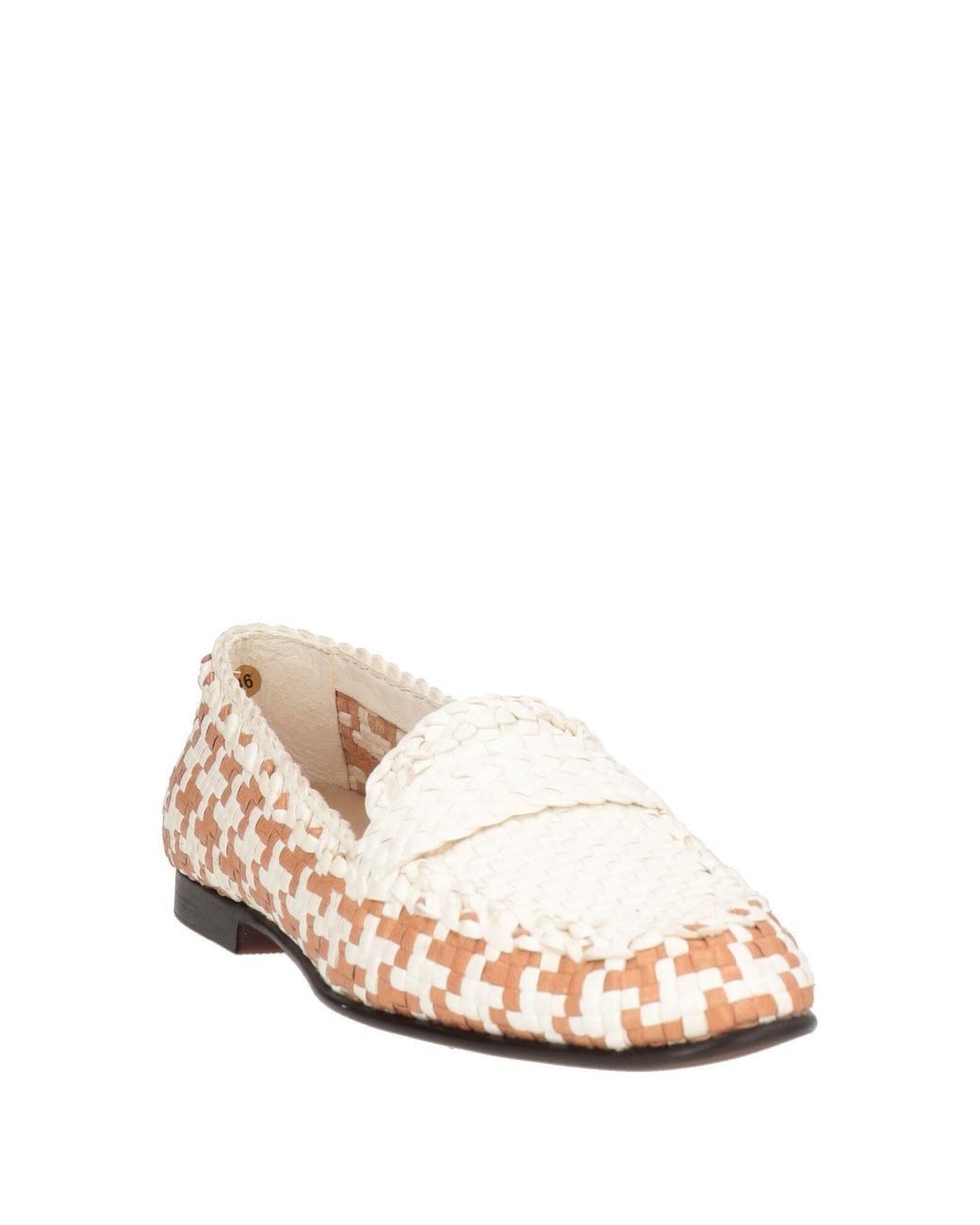 Frau Natural Loafers Textile Fibers