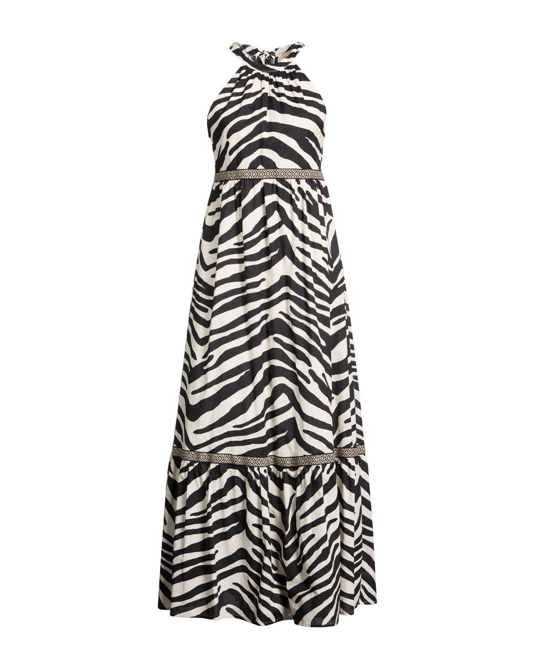 Kaos White Maxi Dress Cotton