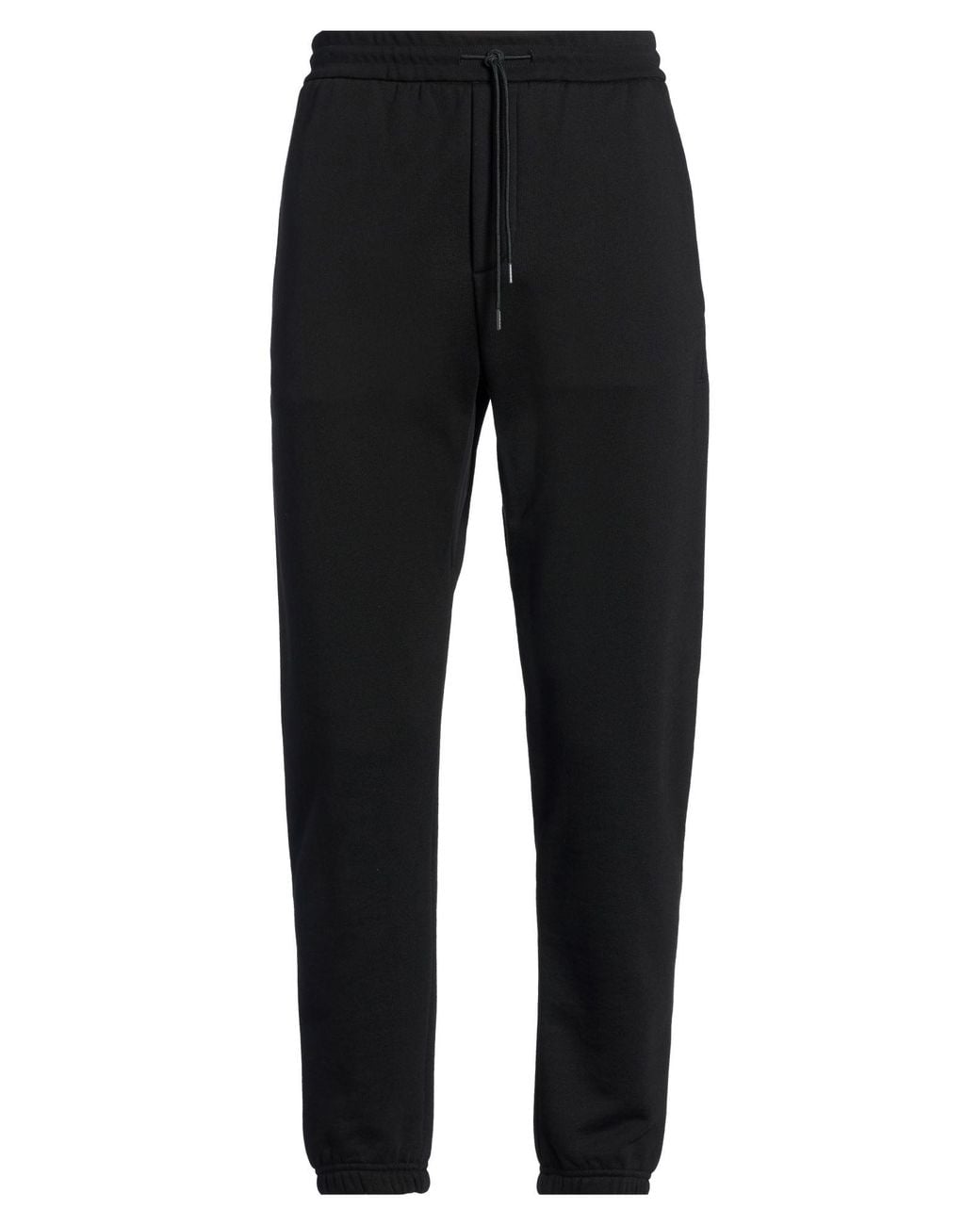 Emporio Armani Black Pants Cotton for men