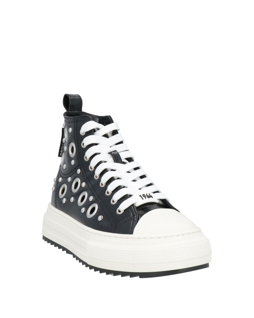 DSquared² Black Sneakers Leather