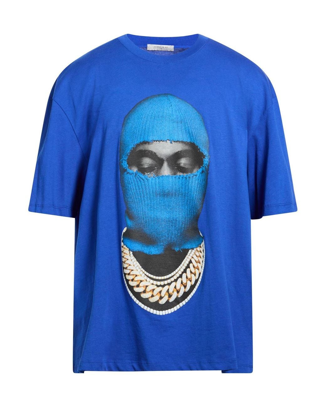 Ih Nom Uh Nit Blue Bright T-Shirt Cotton, Elastane for men
