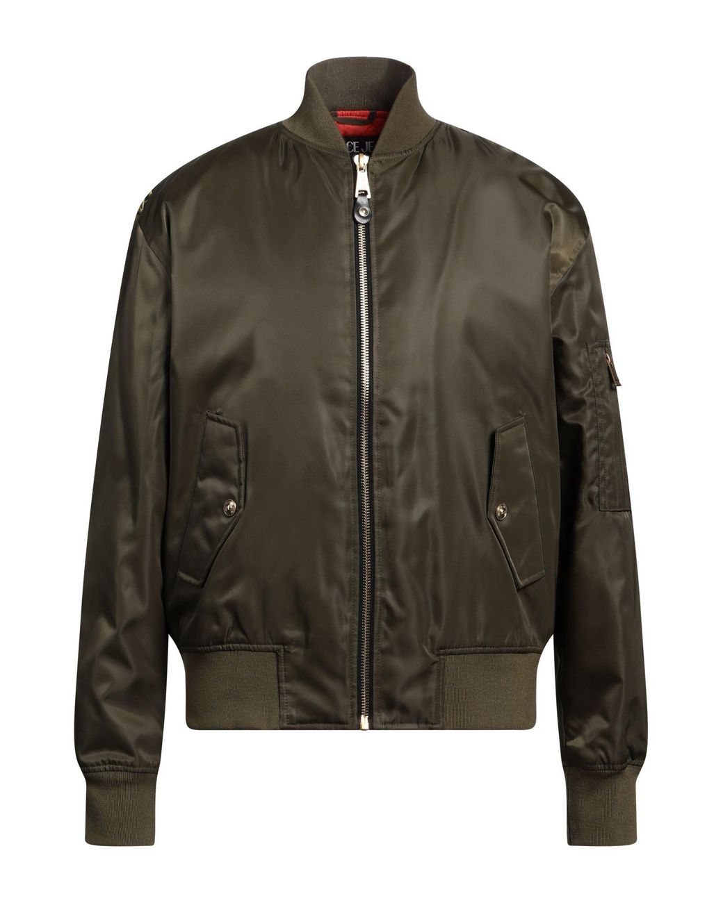 Green versace jacket online