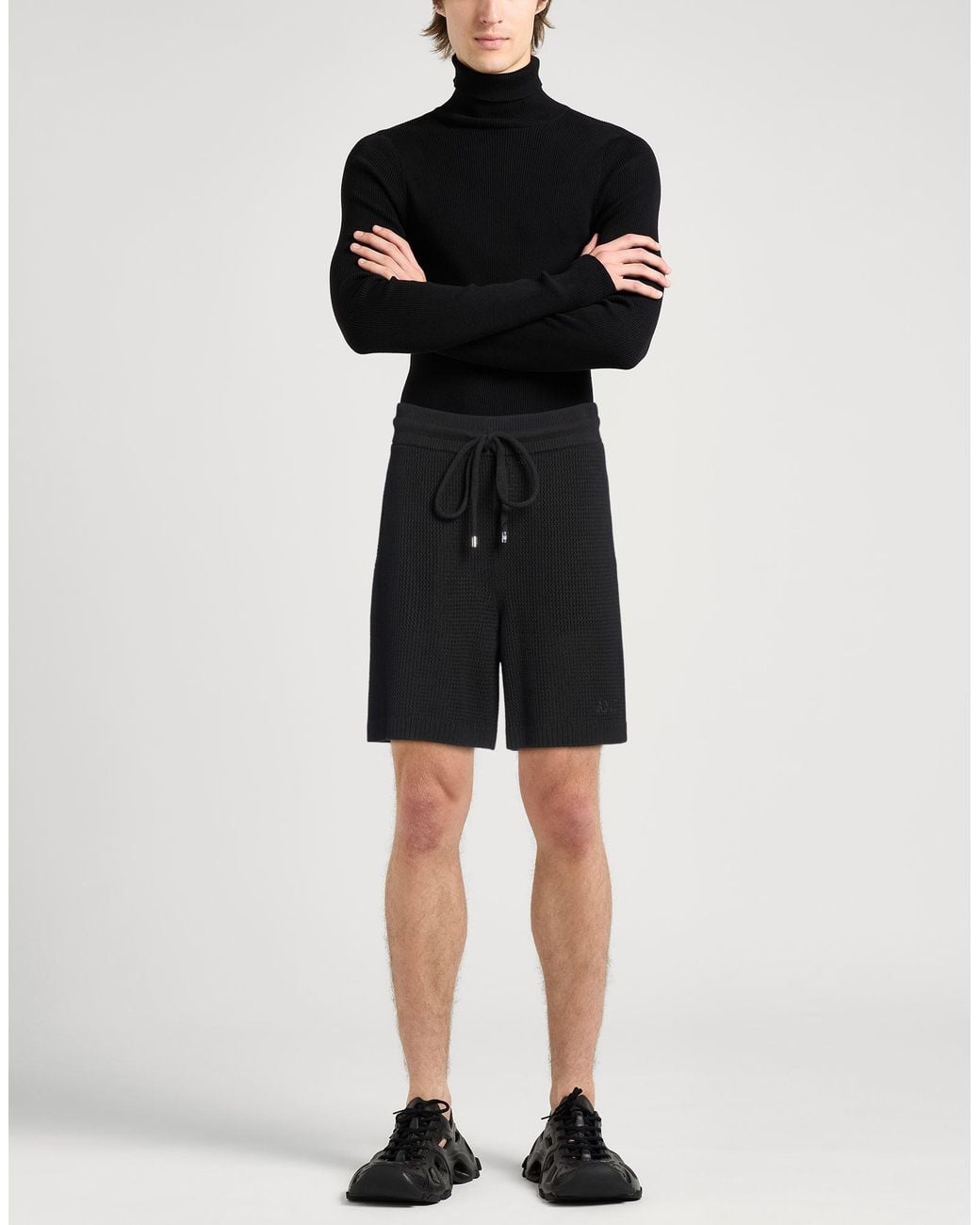 Amiri Black Shorts & Bermuda Shorts Cotton for men