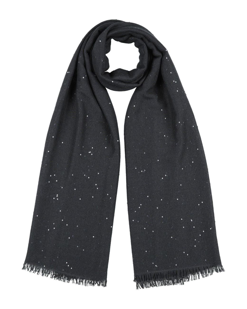 Brunello Cucinelli Black Scarves