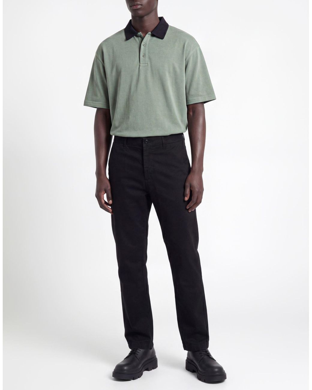 Department 5 Black Pants for men