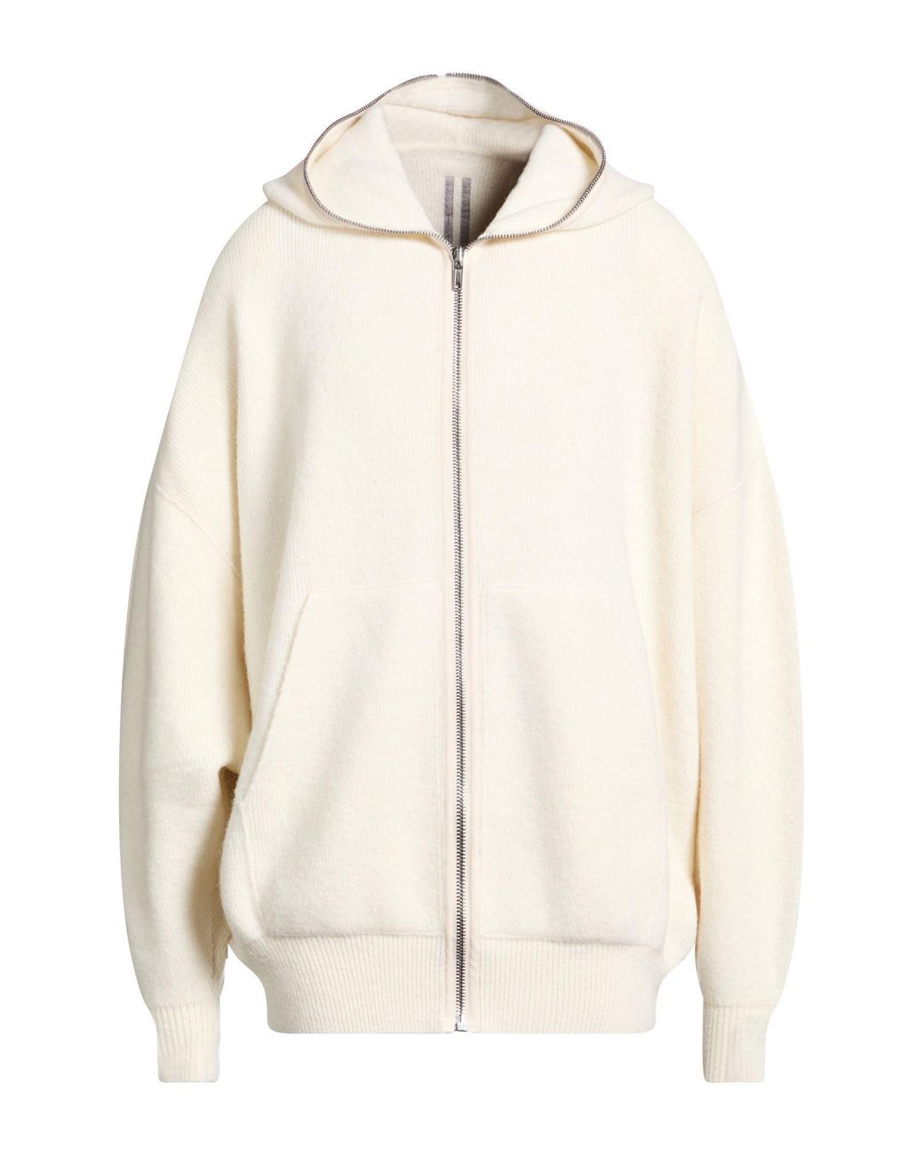 Rick Owens Natural Cream Cardigan Alpaca Wool, Polyamide, Wool, Elastane for men