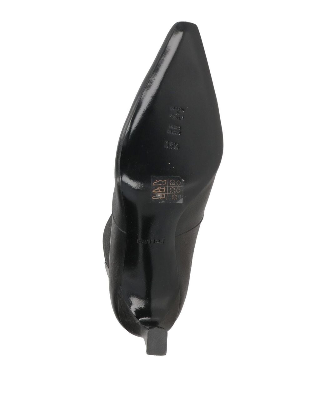 Pollini Black Ankle Boots