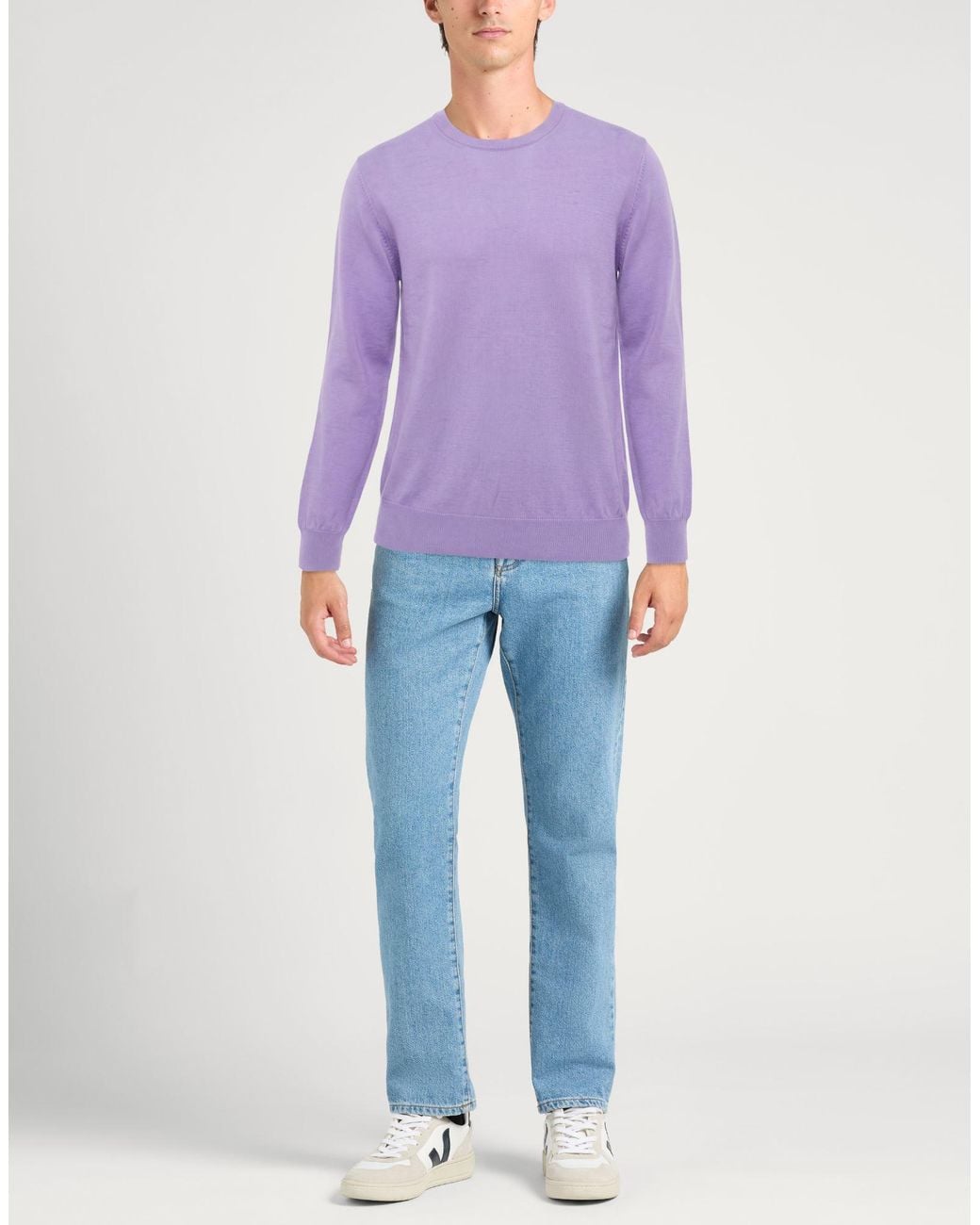 Pullover Trussardi de hombre de color Purple