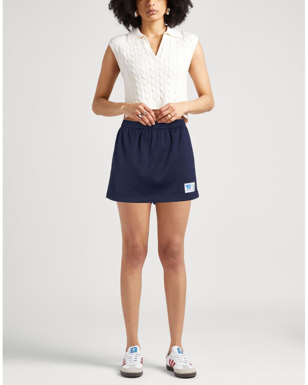 Alexander Wang Blue Shorts & Bermuda Shorts