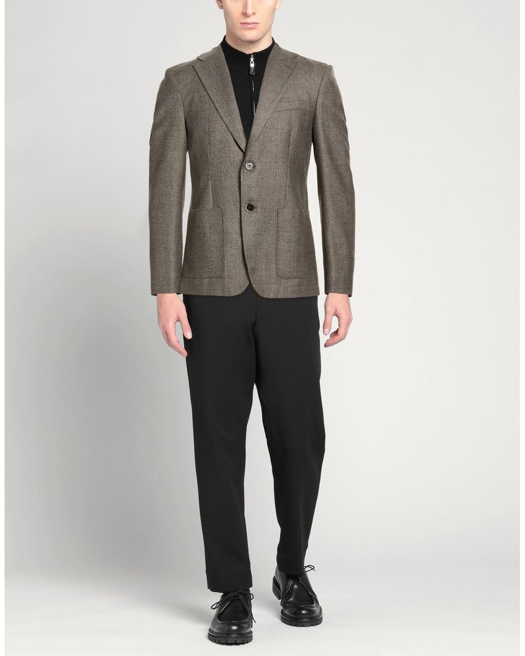 Barena Gray Blazer Virgin Wool for men