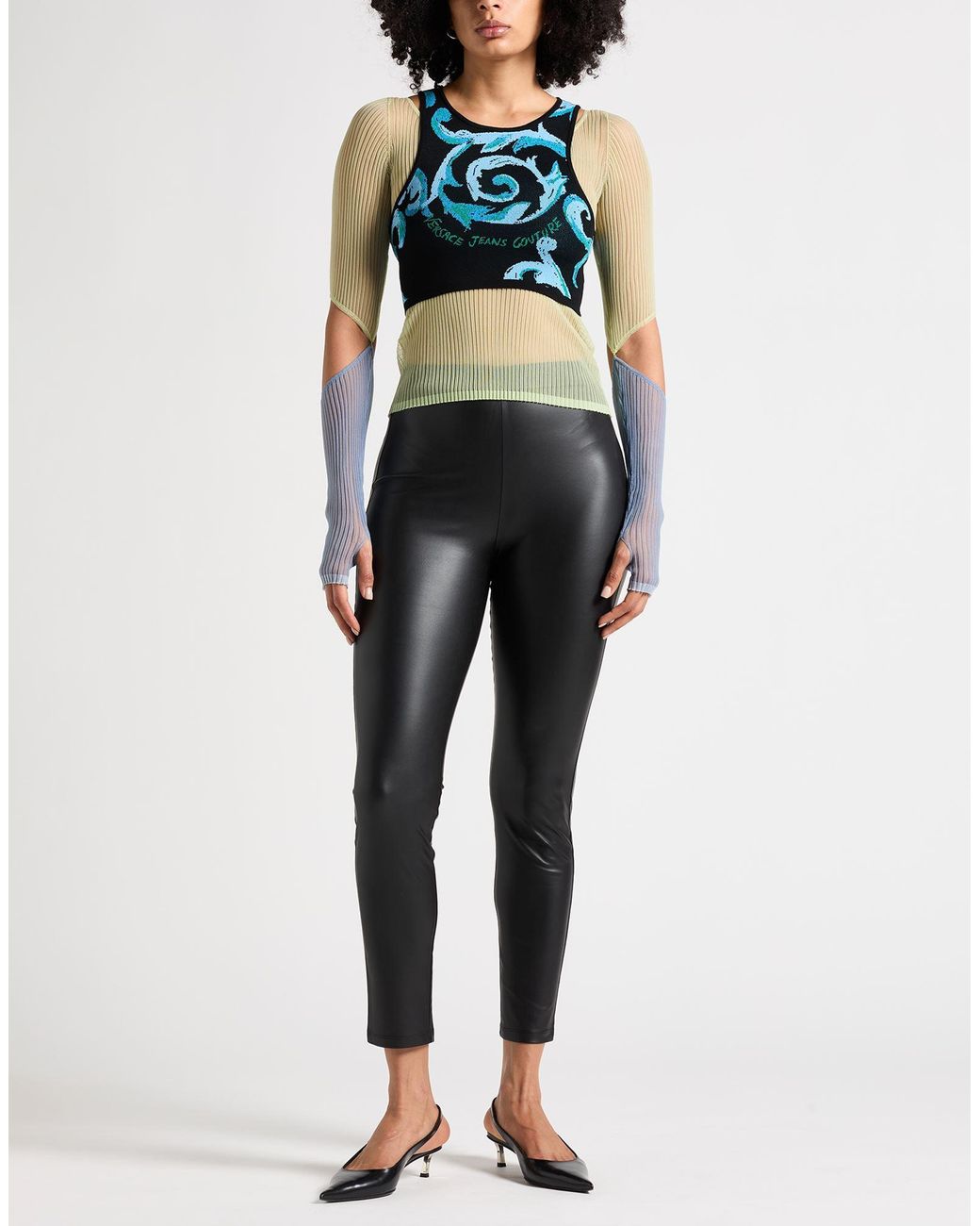 Versace Jeans Couture Blue Tops