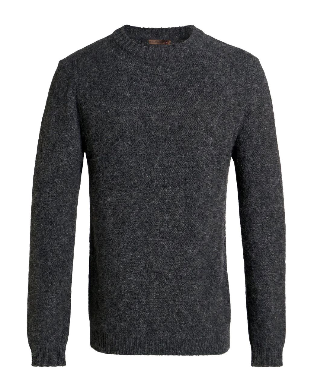 Messagerie Black Sweater Acrylic, Alpaca Wool, Polyamide, Virgin Wool for men