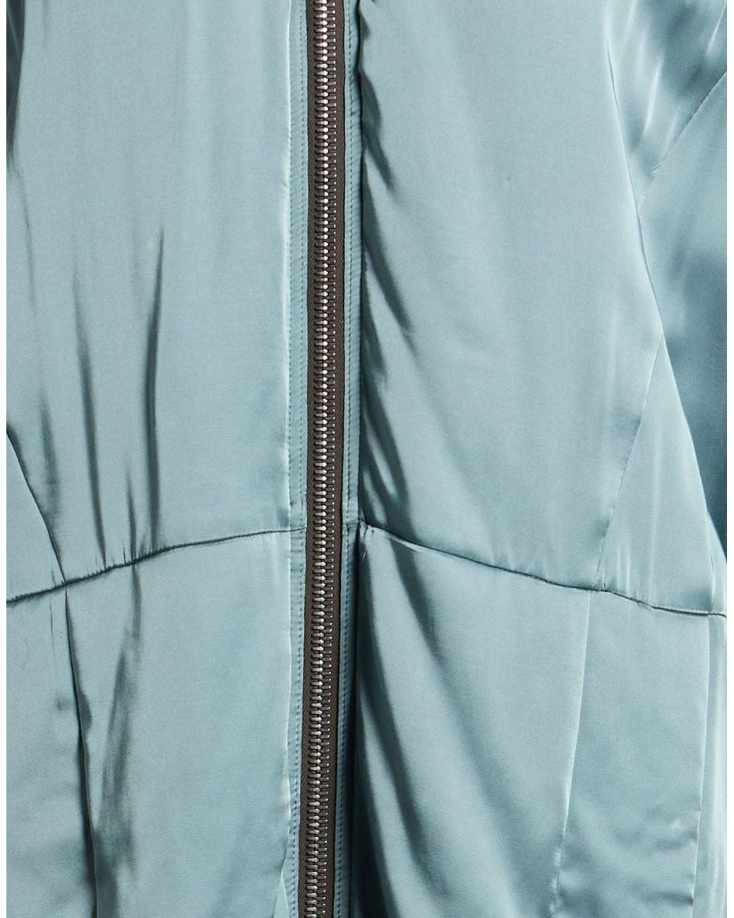 Rick Owens Blue Light Jacket Acetate, Viscose