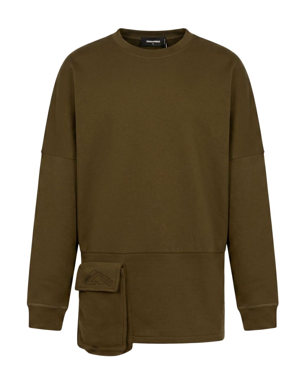 DSquared² Green Mini Dress Cotton, Polyester