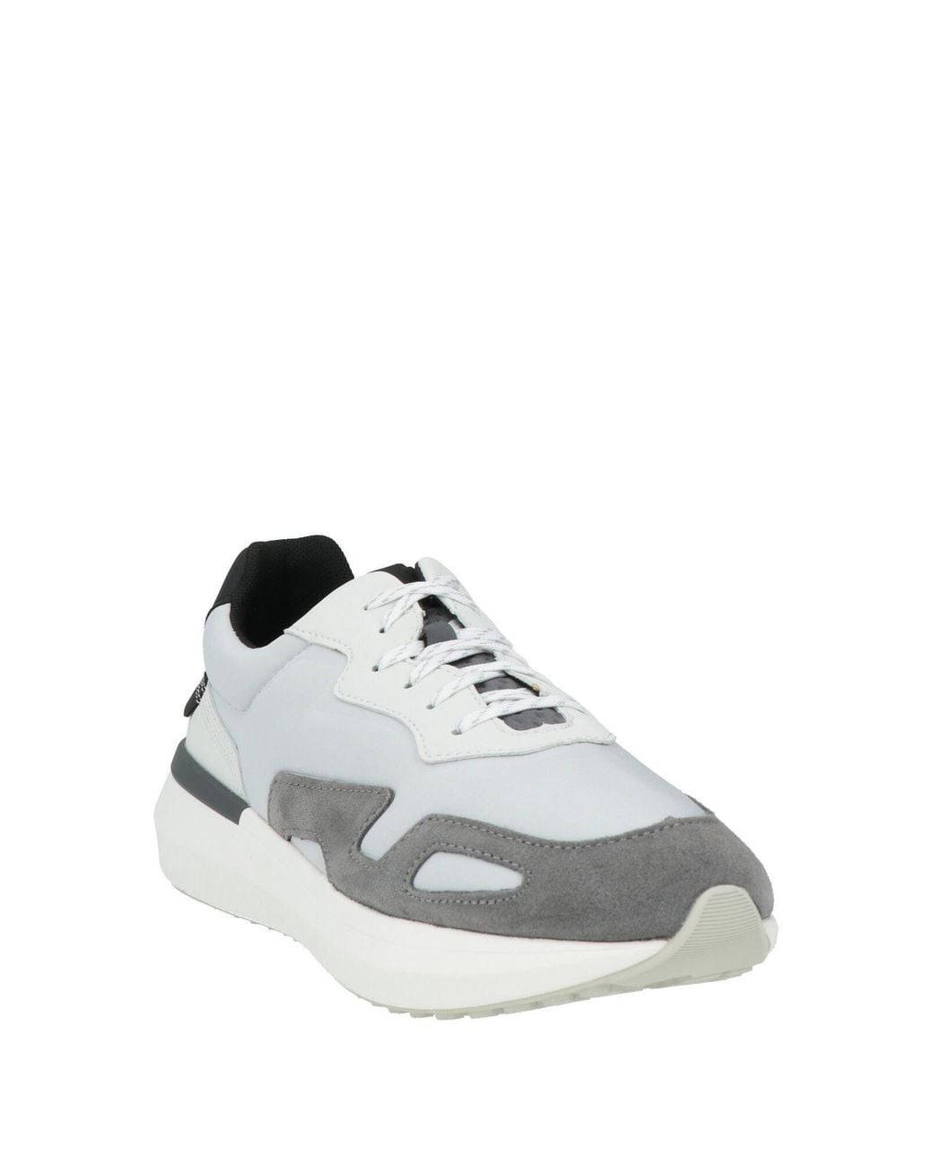 Timberland White Sneakers Leather, Textile Fibers