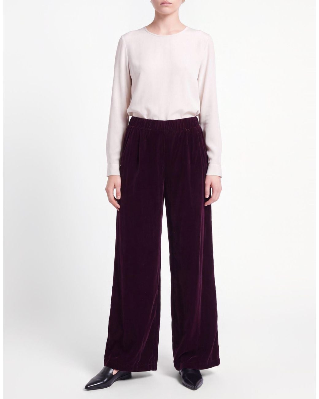 ViCOLO Purple Pants Polyester
