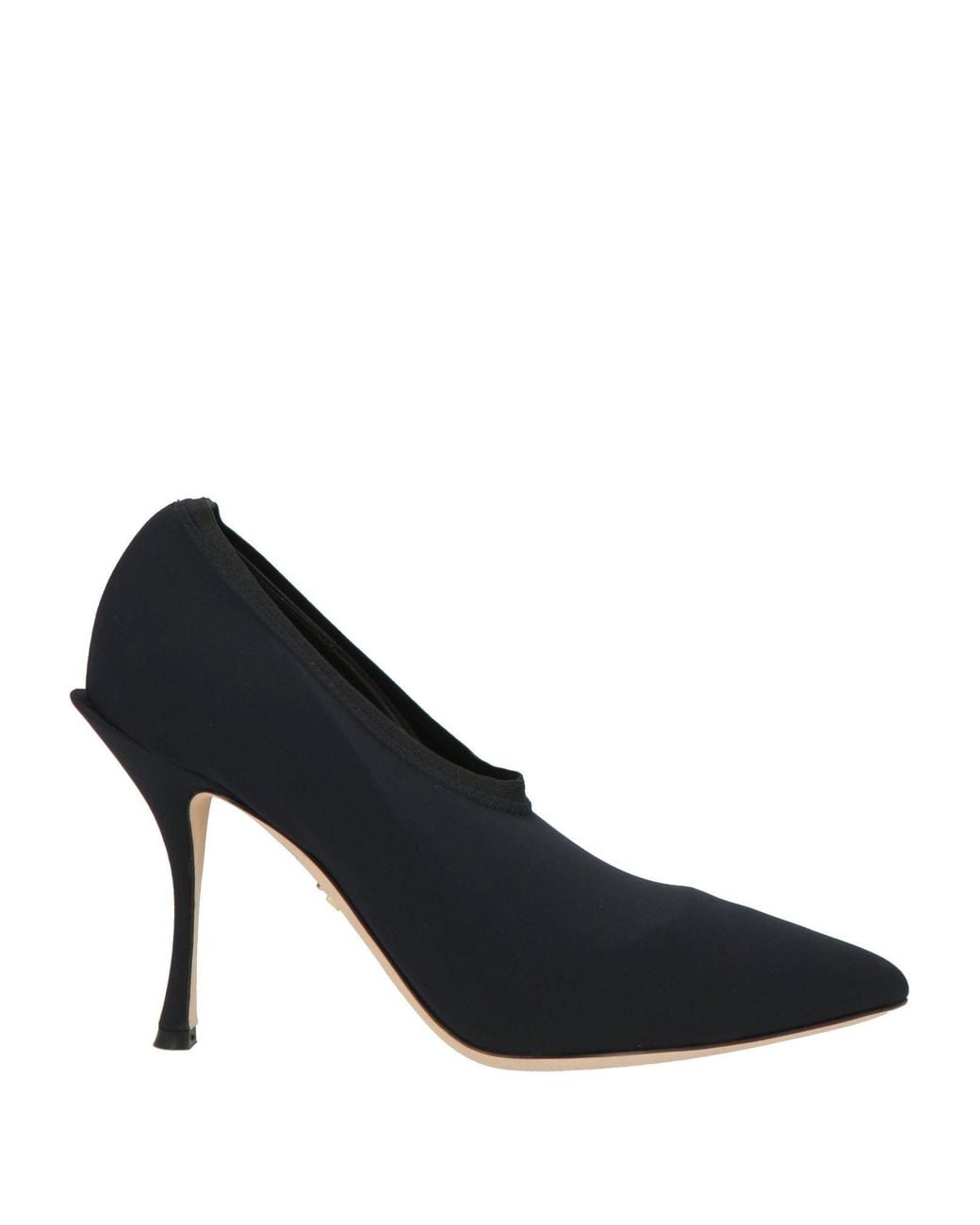 Dolce & Gabbana Blue Pumps Textile Fibers