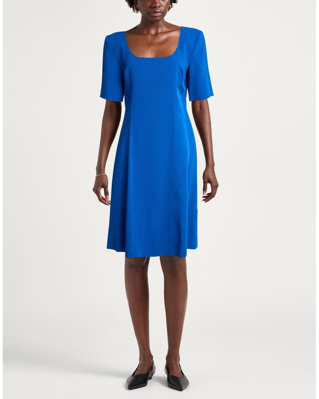 Boutique Moschino Blue Midi Dress