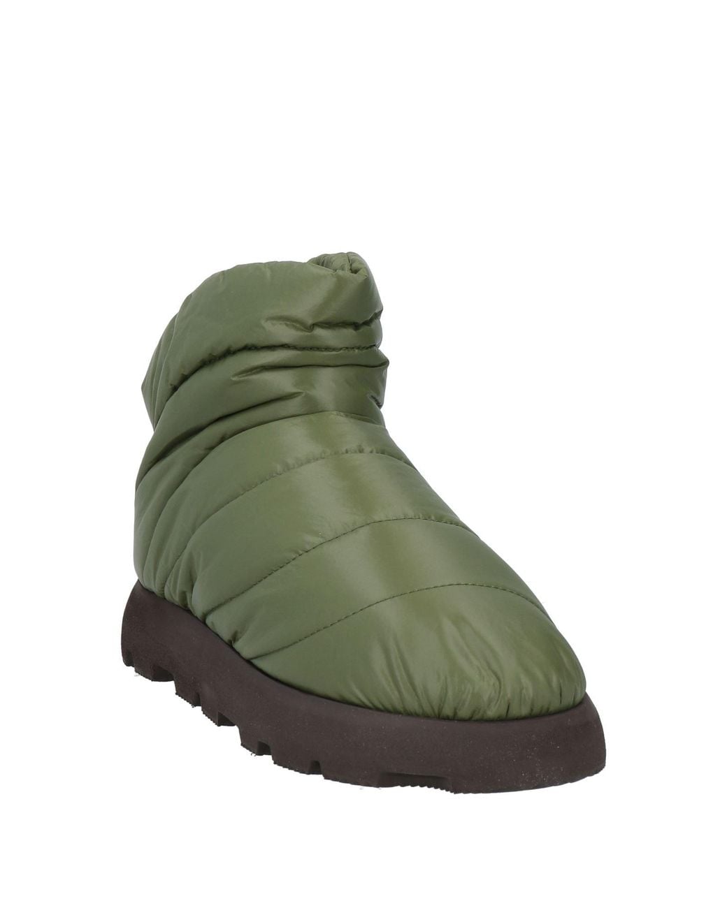 PIUMESTUDIO Green Ankle Boots