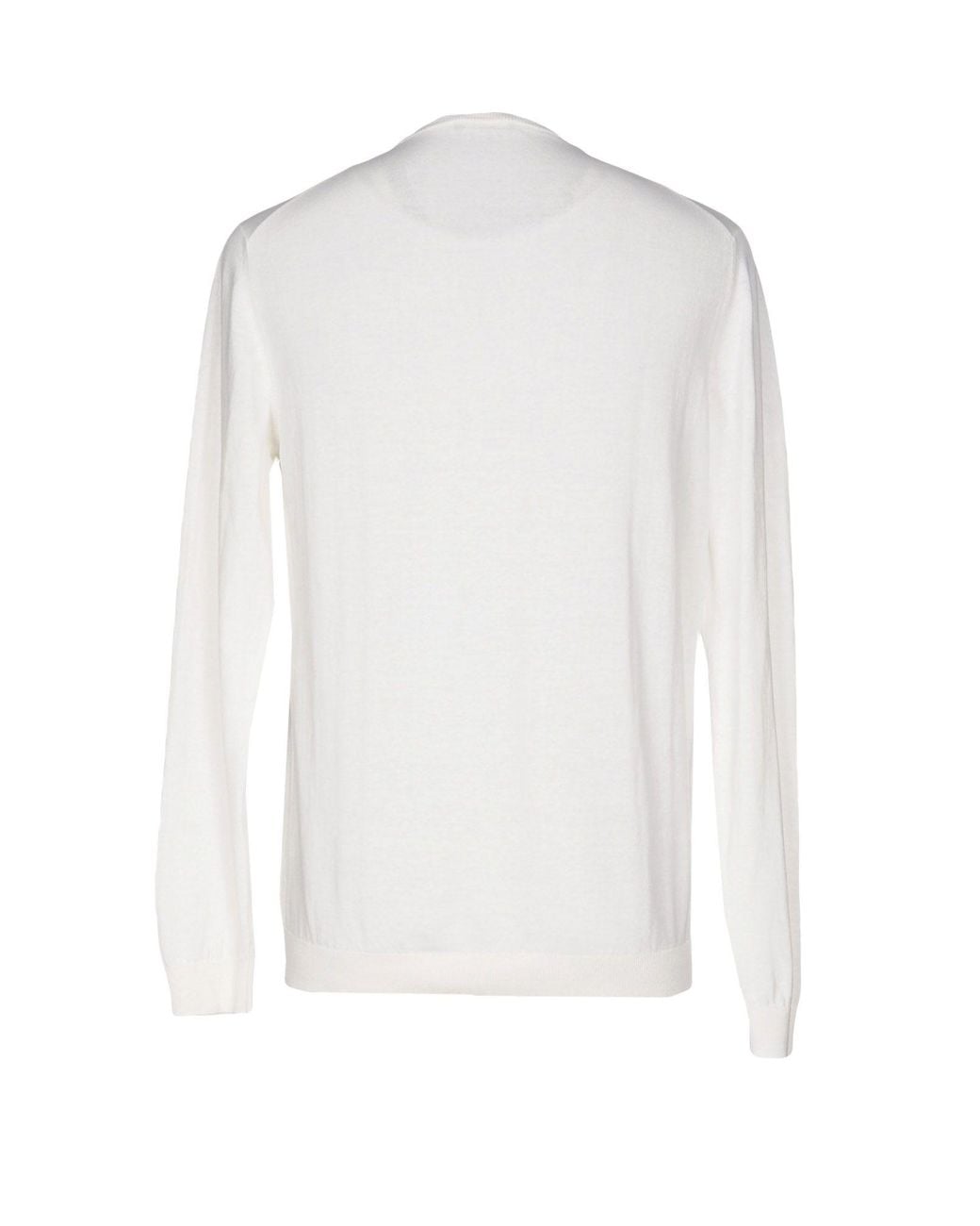 Roberto Collina White Sweater Cotton for men