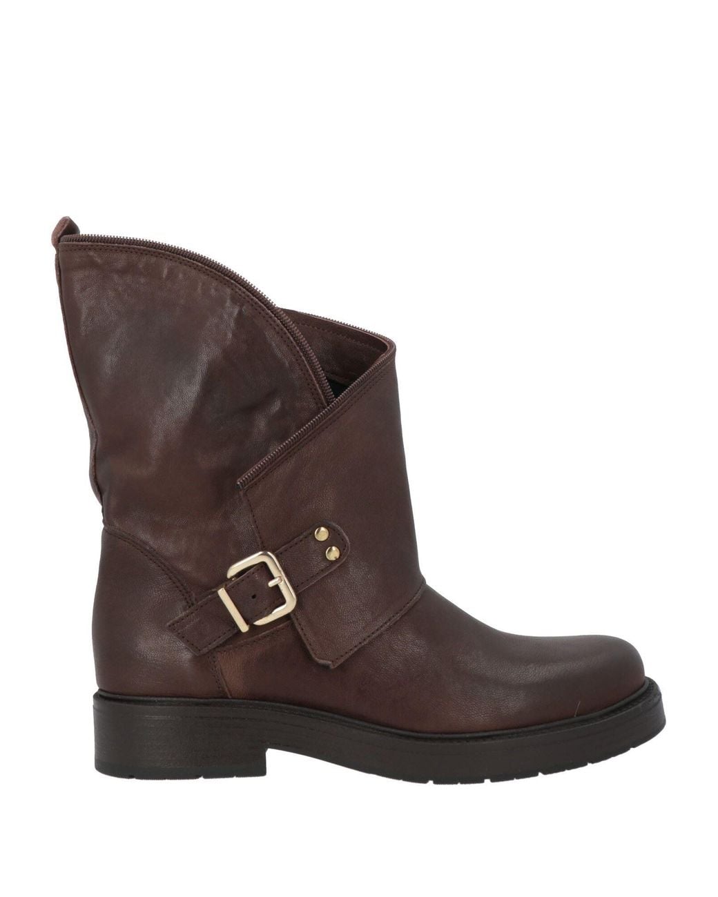 Divine Follie Brown Ankle Boots