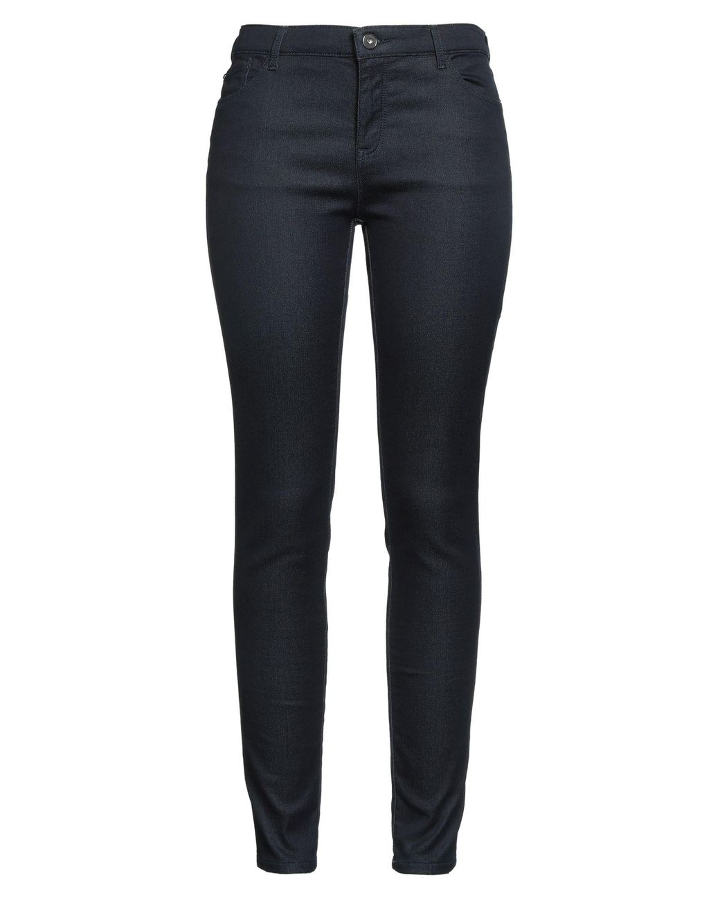 Emporio Armani Blue Jeans Cotton, Polyester, Elastane