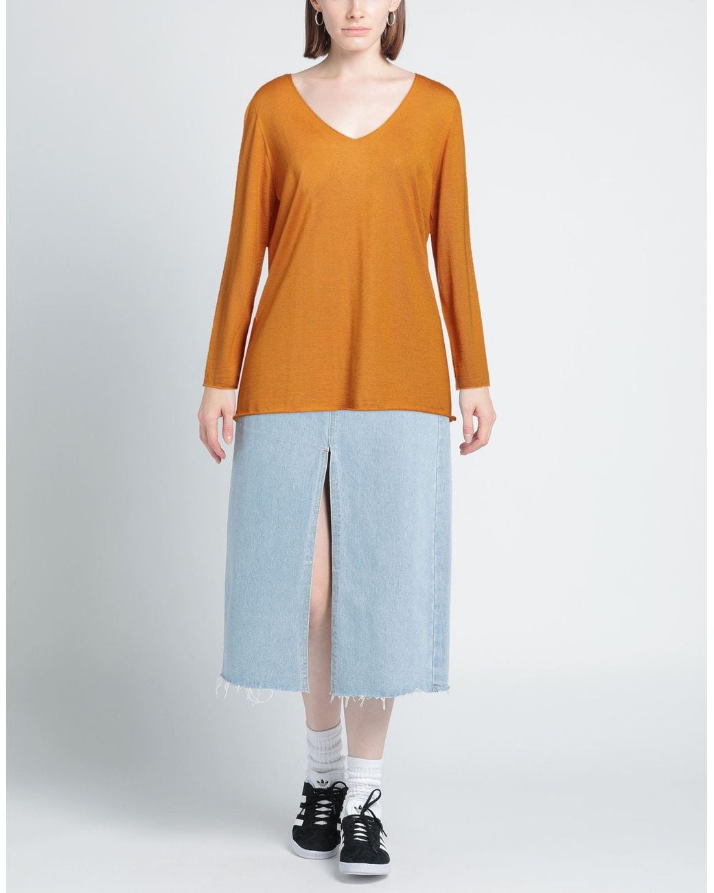 Pullover di Lamberto Losani in Orange
