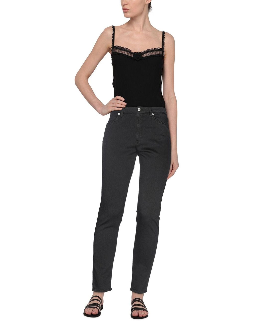 Dondup Black Trouser