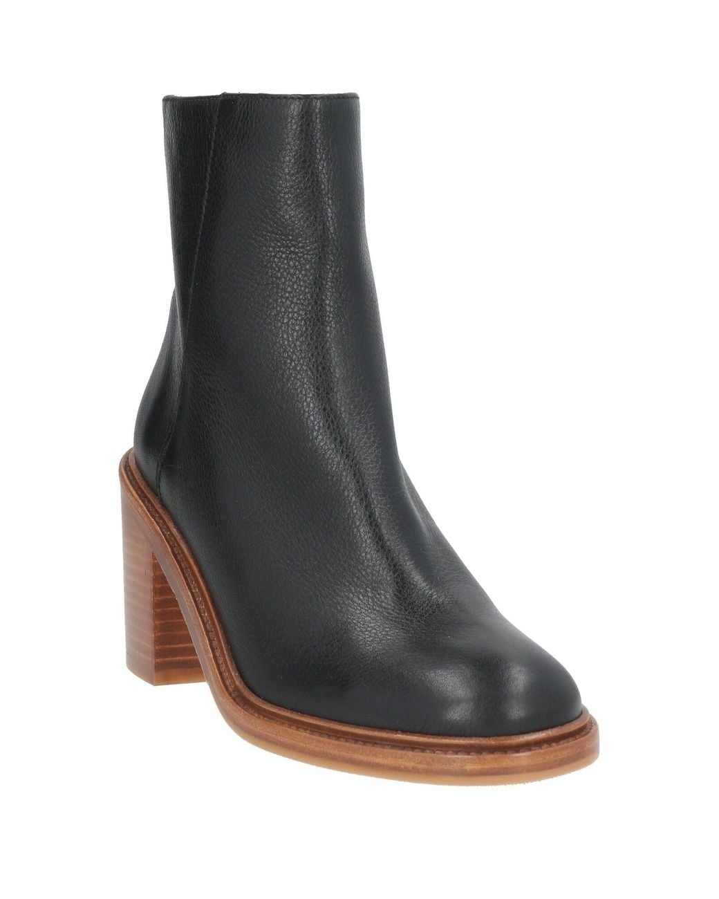 Zinda Brown Ankle Boots Leather