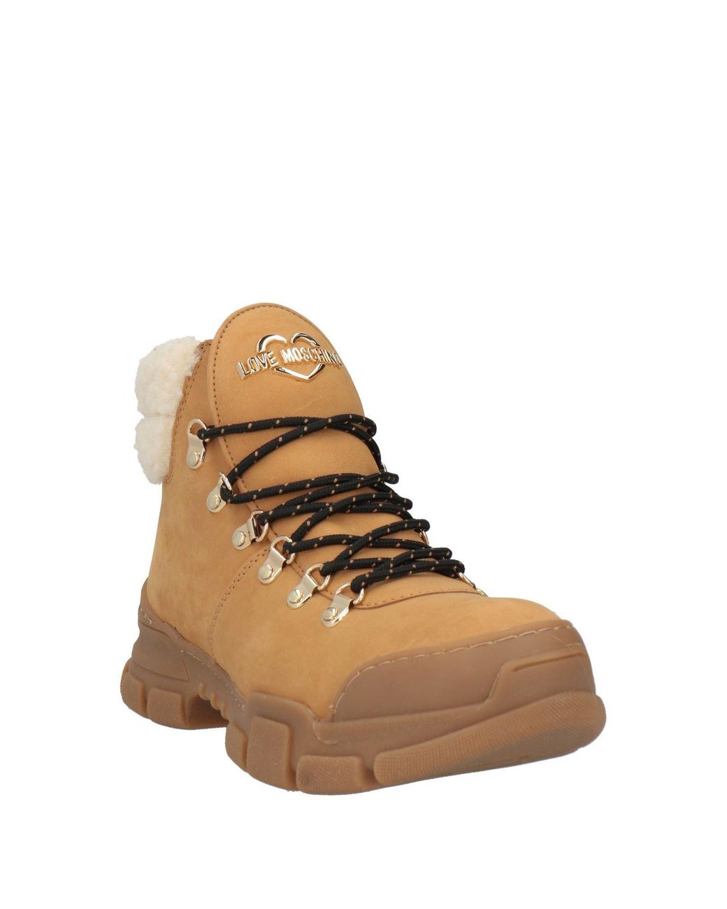 Love Moschino Brown Ankle Boots