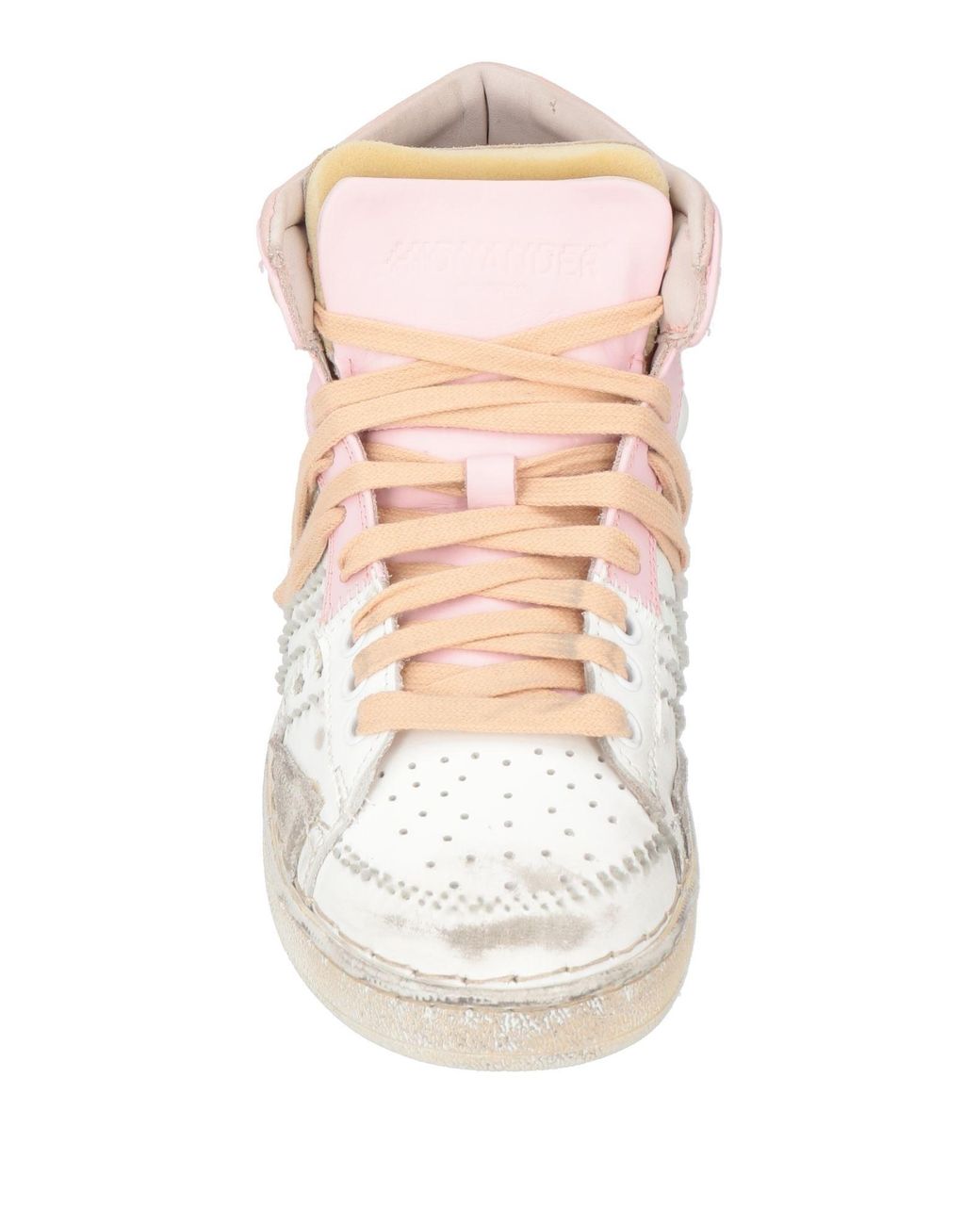 HIDNANDER Pink Sneakers Leather