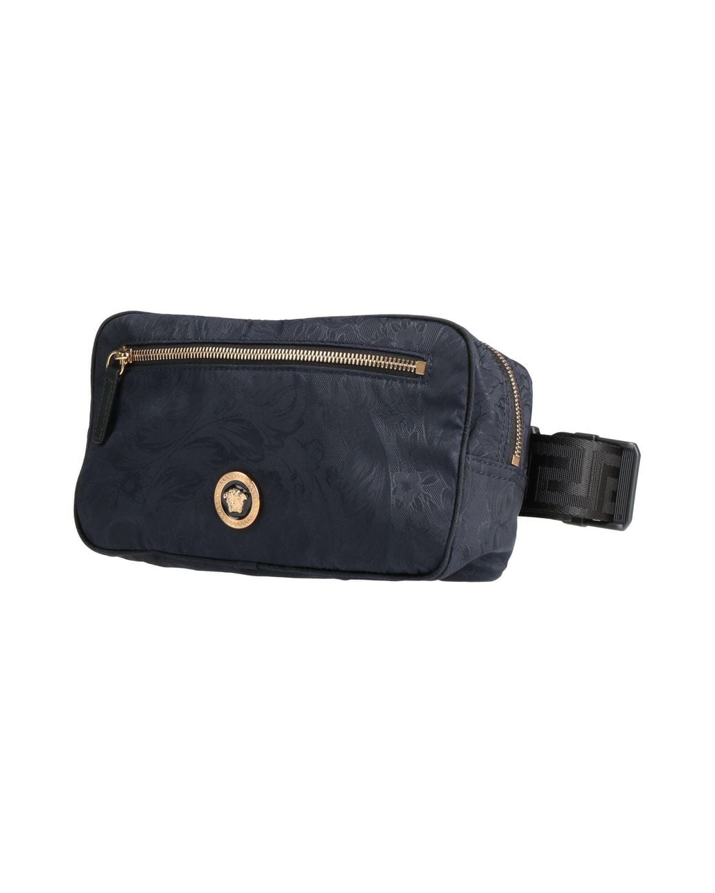 Versace Blue Midnight Belt Bag Polyamide, Calfskin for men